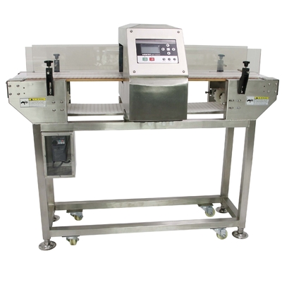 Large Throughput Chain Conveyor Belt Auto Metal Detector For Industry Processing Quality Detecting