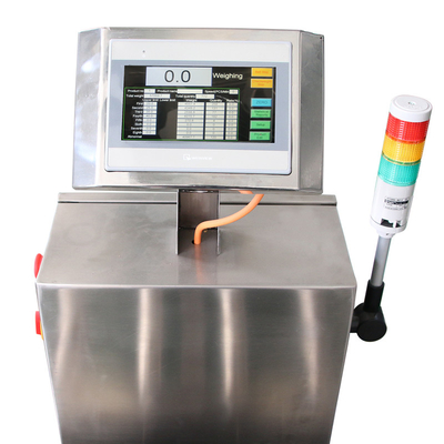 Plywood End Packaging Weight Checking Machine Max Accuracy ±1g