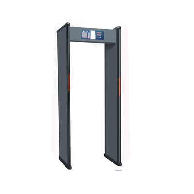 18 Zone Frame Walk Through Metal Detector Outdoor Use Weather Proofing Design