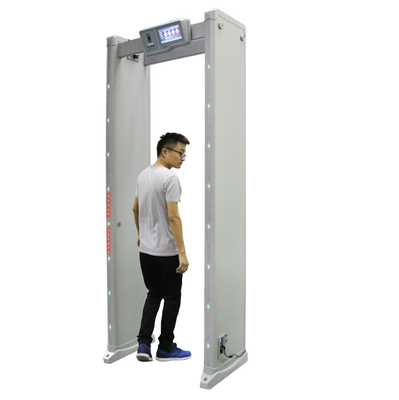 LCD Display 45 Zone Walk Through Metal Detector Working Environment Temperature -20℃～65℃