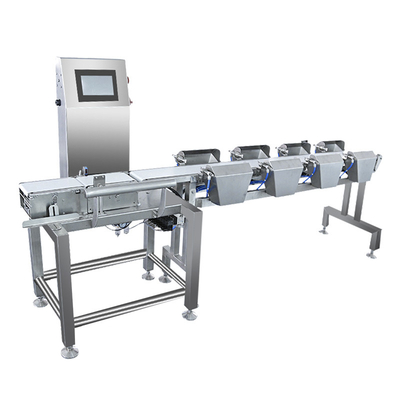 Color LCD Touch Screen Check Weigher Tower Light And Buzzer Alarm With Data Printer
