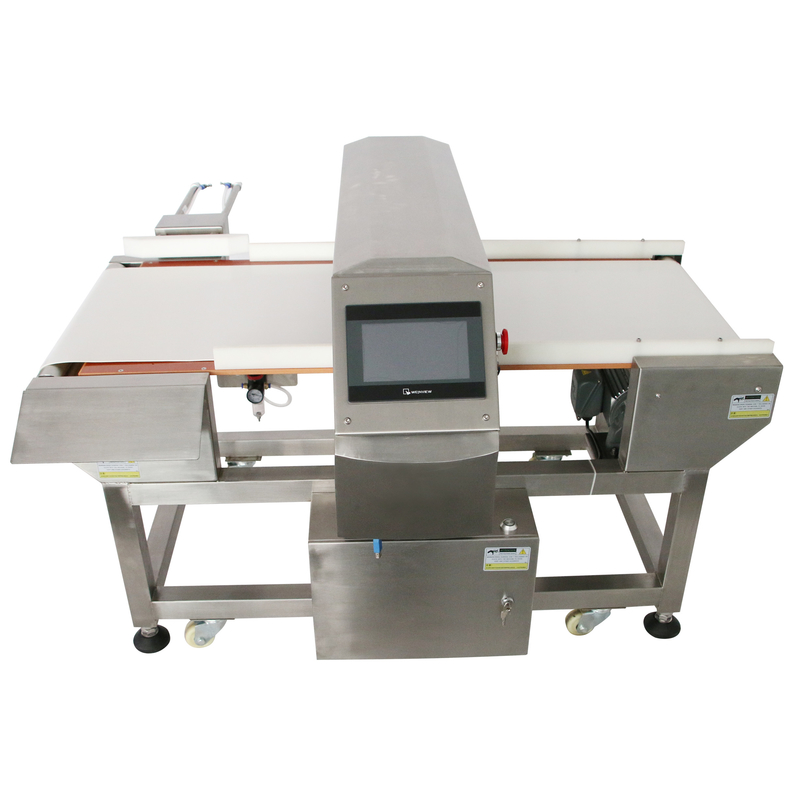 Touch Screen Non Ferrous Metal Detector , Food Processing Metal Detectors