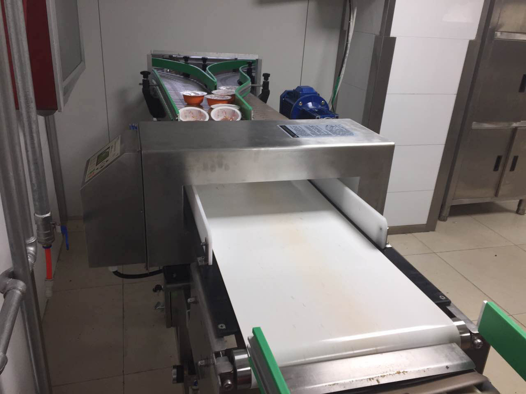 Adjustable sensitivity food grade metal detector for food, plastic, chemical industry