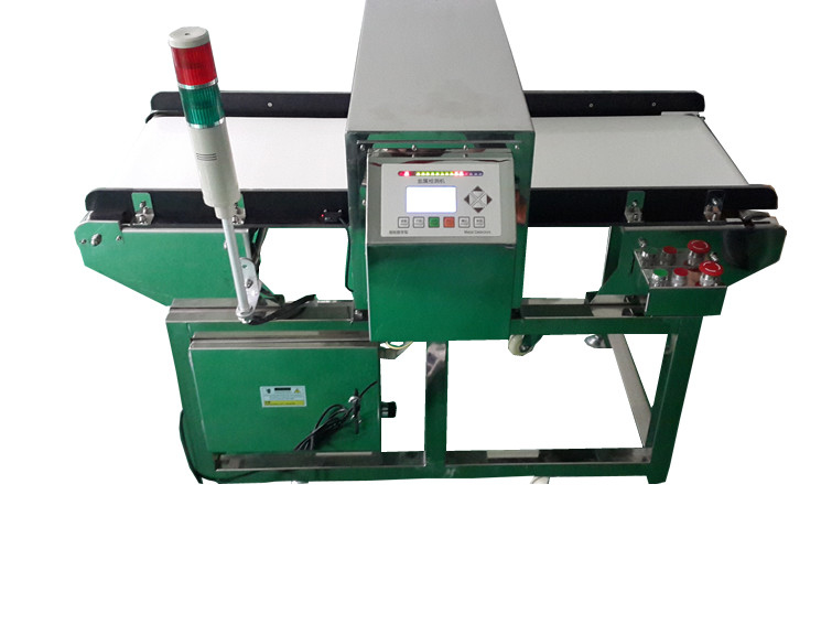 Touch Screen High Sensitivity Chain Conveyor Food Security Checking Metal Detector for Food Industry