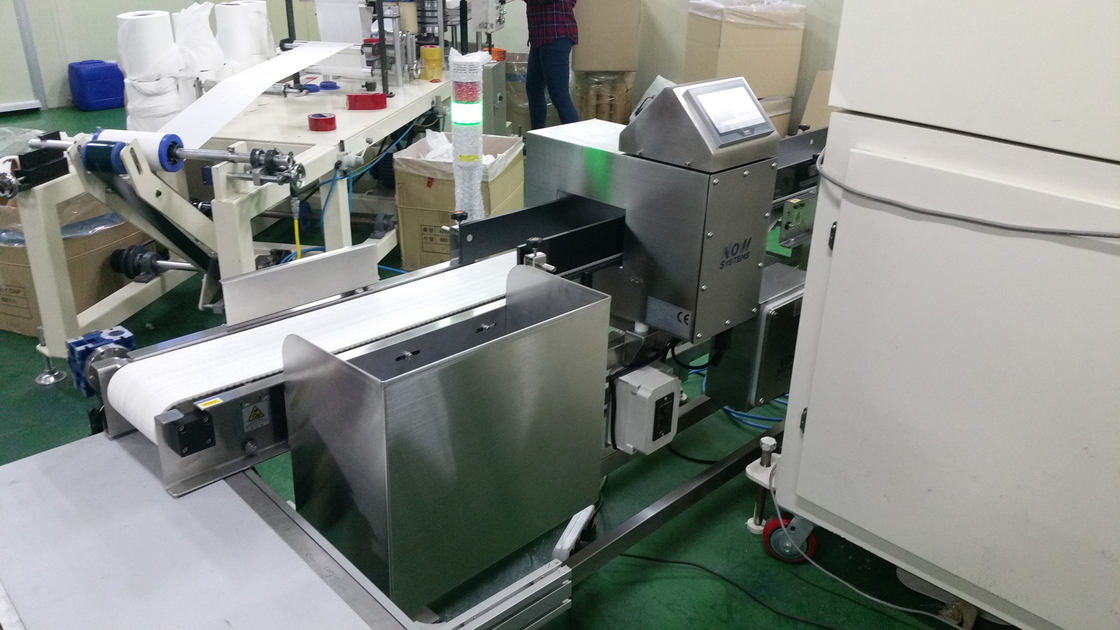 Chain Conveyor Food Security Checking Metal Detection Machine With High Sensitivity