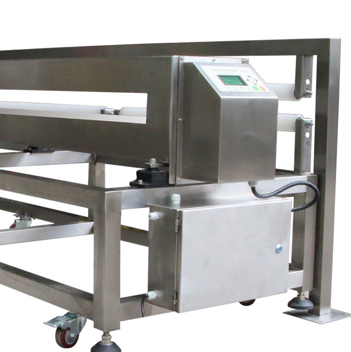 Food / Textile Industrial Metal Detectors 0.8MM Ferrous With 1000*120mm Size Tunnel