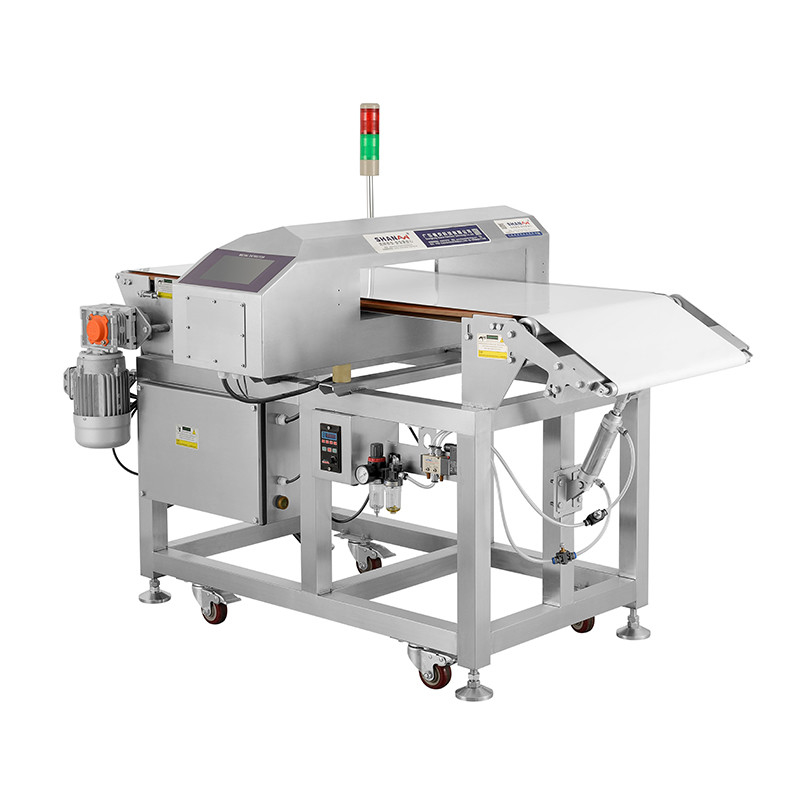 Adjustable Sensitivity Food Metal Detector With Database Management And User Permission Settings