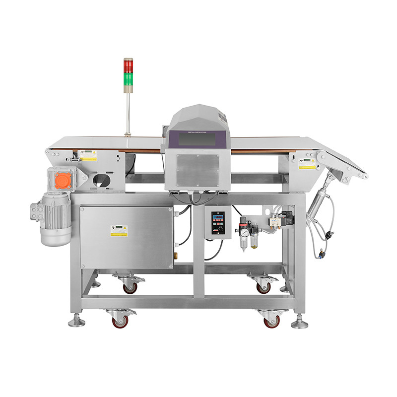 Adjustable Sensitivity Food Metal Detector With Database Management And User Permission Settings