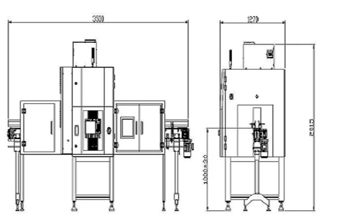 Fall Metal Detector Separator / Plastic Needle Metal Separator Deetcting Machine