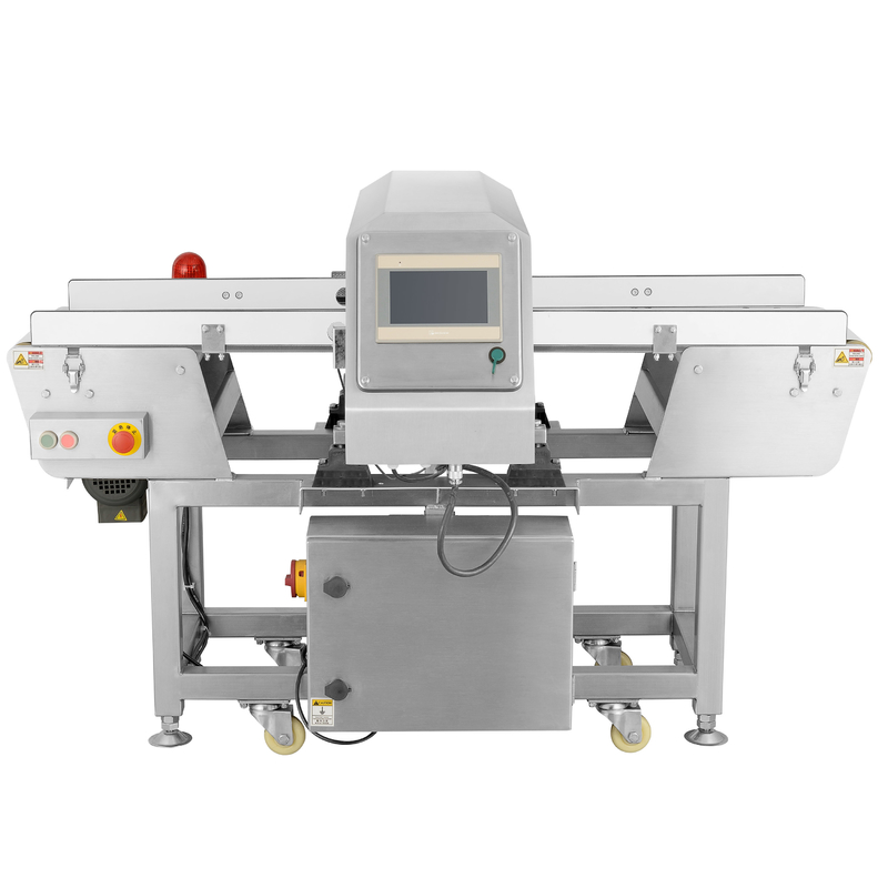 Foil Tray Packaged Products Food Grade Metal Detector Digital High Precision