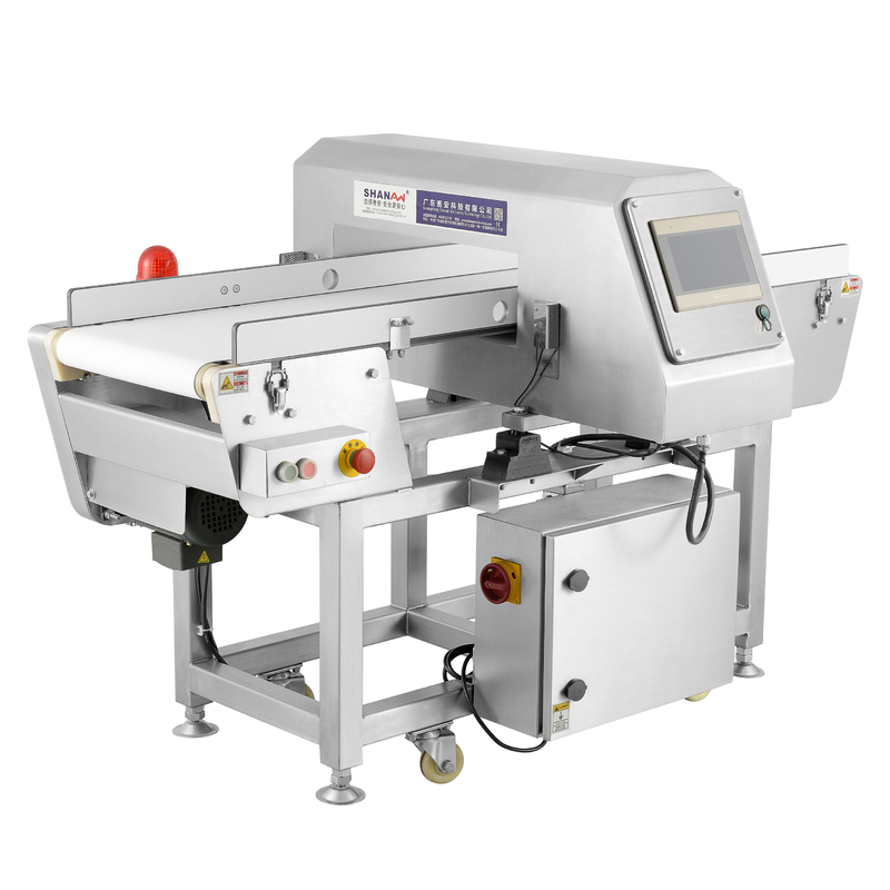 Foil Tray Packaged Products Food Grade Metal Detector Digital High Precision