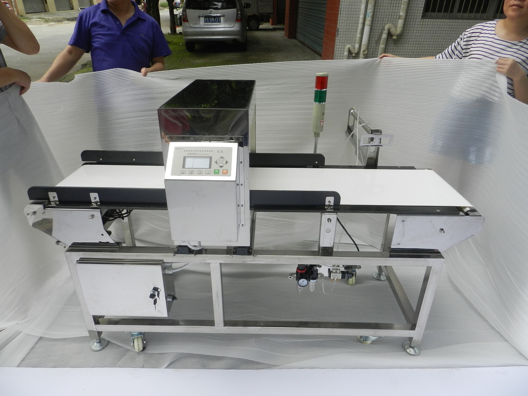 FDA Grade Belt Conveyor Metal Detectors For Textile / Food Process Industry