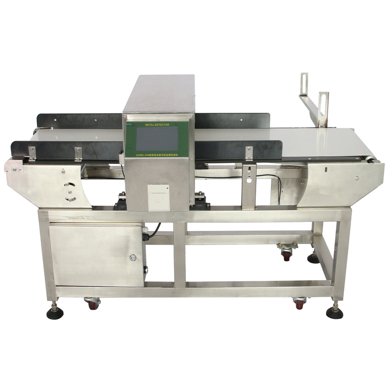 Self Frequency Adjustment Belt Conveyor Metal Detectors With Full Digital Touch Screen