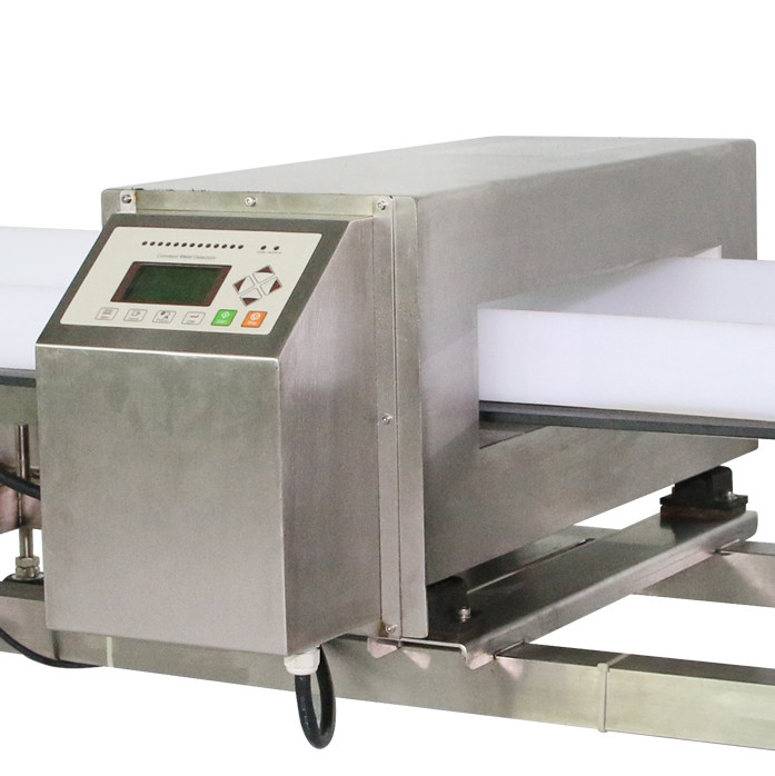 35m / Min Running Speed Belt Conveyor Metal Detectors For Fruit Food Industrial