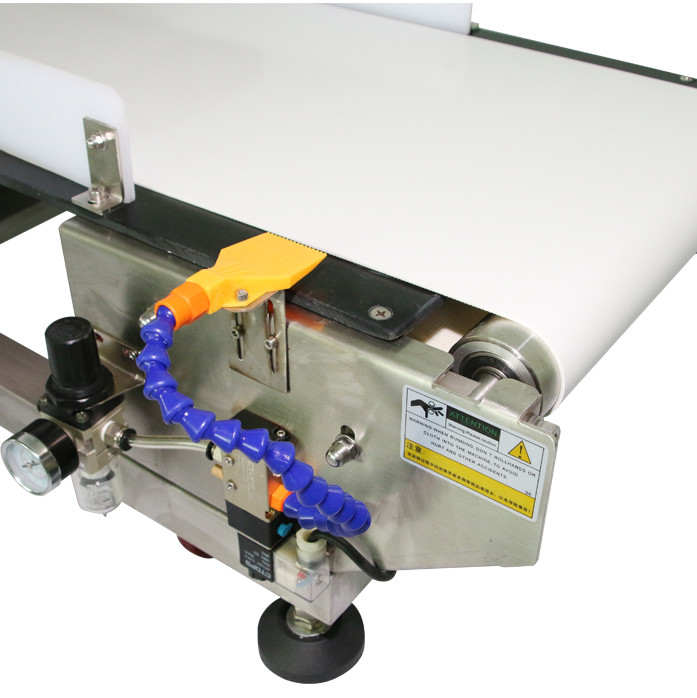 PVC / PU Belt Conveyor Metal Detectors Food Inspection Machines , Ferrous , Non-ferrous , 304 SUS