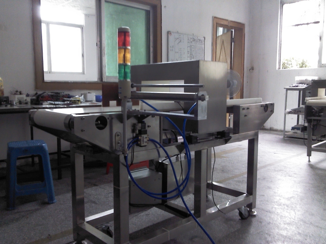 Tabletop Food Safety Detector Conveyor Metal Detector For Food Process Industry