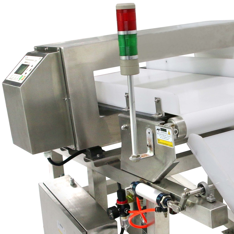 90W Belt Conveyor Metal Detector Food Detection Industry Speed 27-38 M / Min