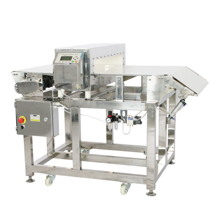 High Sensitivity Conveyor Belt Food Metal Detector For Leisure