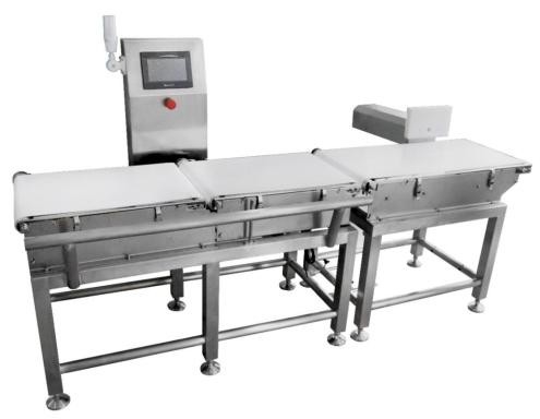 Original Dynamic Online Checkweigher Weight Divider Food Plastic Bags / Crates / Bottle Toy Parts