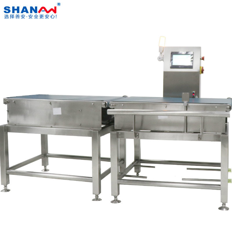 Automatic Powder Weighing Bagging Machine , Conveyor Weight Checker For Packaging