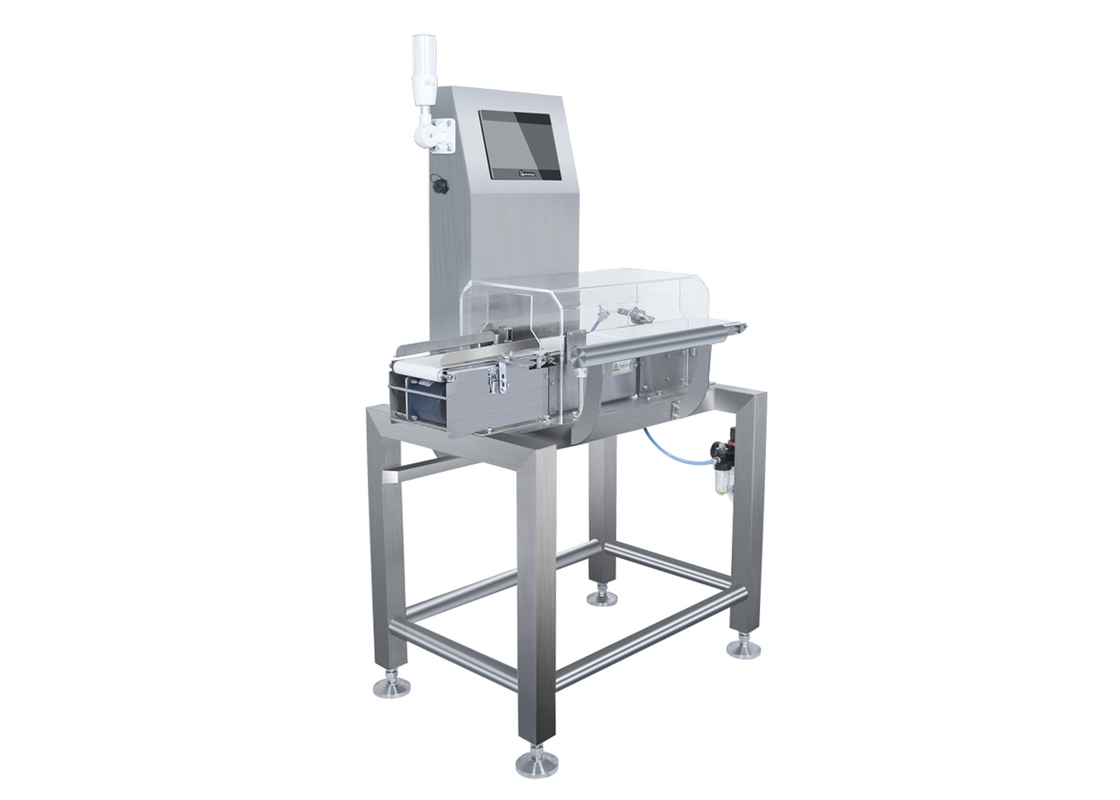 Automatic Food Weight Checker Check Weigher For Cups Bottles Pouches Quality Check