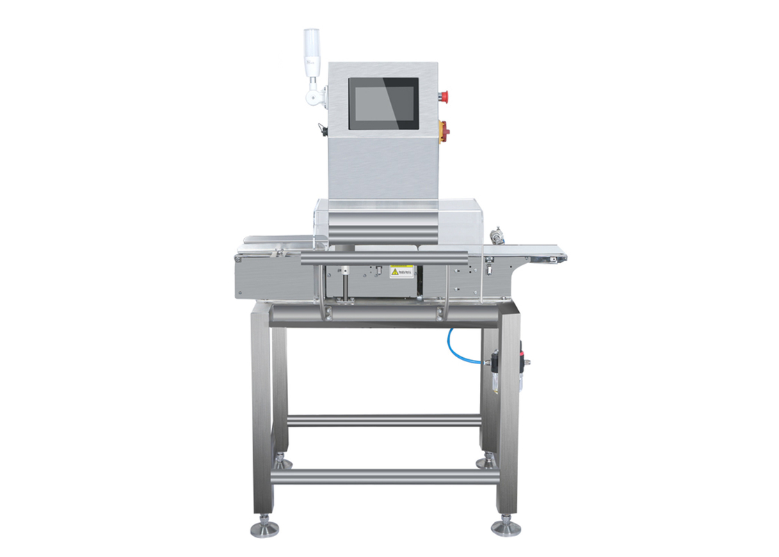 Automatic Food Weight Checker Check Weigher For Cups Bottles Pouches Quality Check
