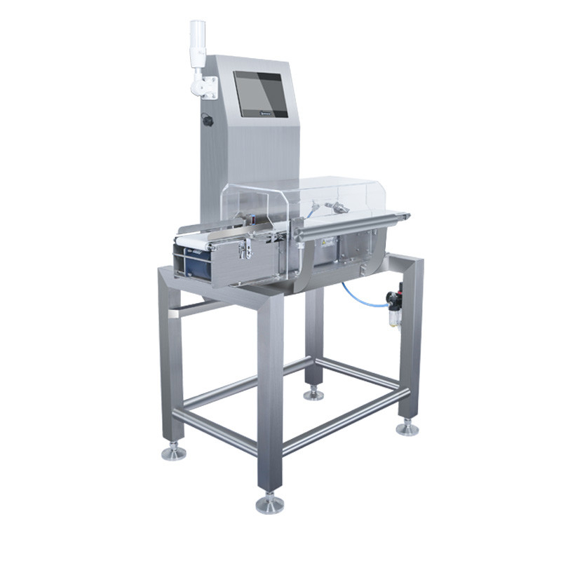 Multi Levels Checkweigher Machine Weight Rejection Machine For Cosmetic Bottling