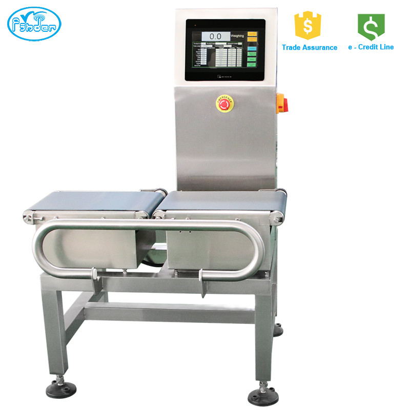 Automactic Online Conveyor Weight Checker , Belt System Check weigher , IP65 Waterproof rating