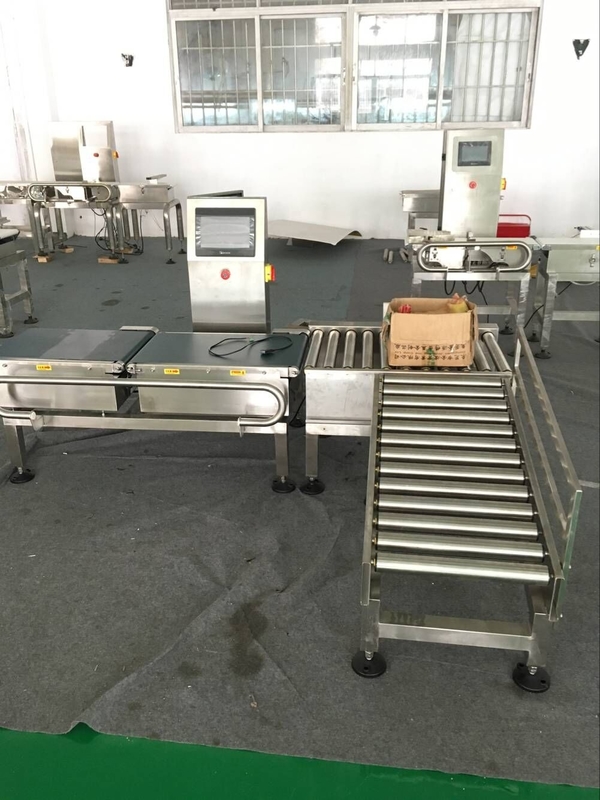 Dynamic In Motion Checkweigher Scale Sorting Machine With 8 Inch Touch Screen Display
