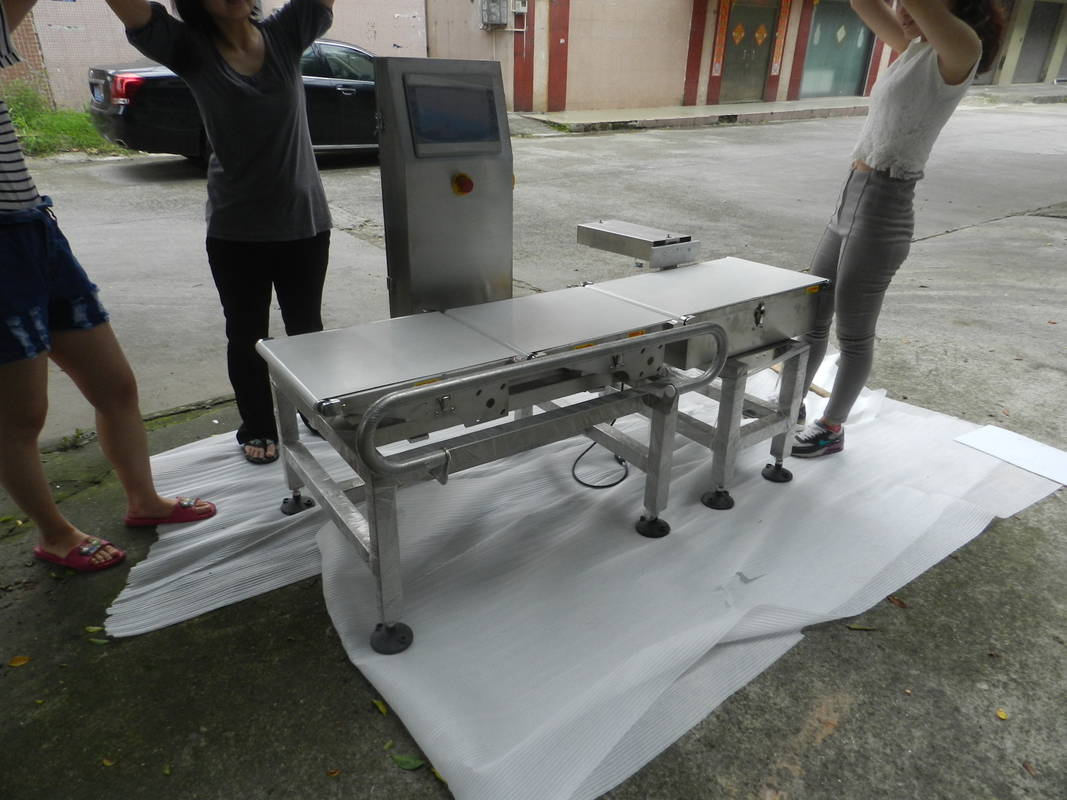 Combined Automatic Checkweigher And Metal Detector With Light / Sound Alarm