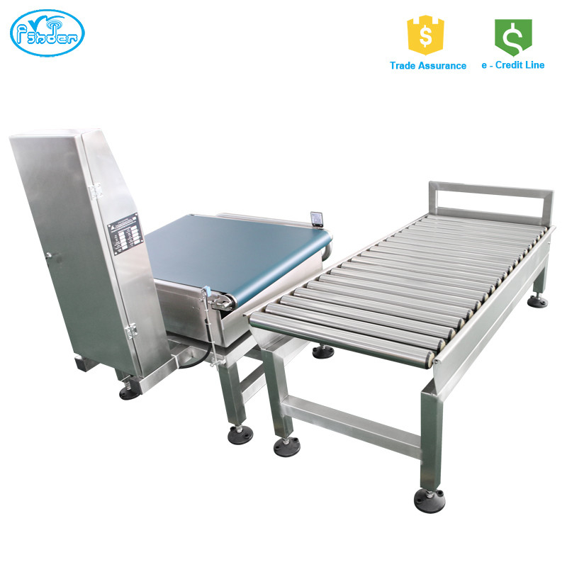High Performance Weight Checking Machine / Auto Conveyor Belt Checkweigher