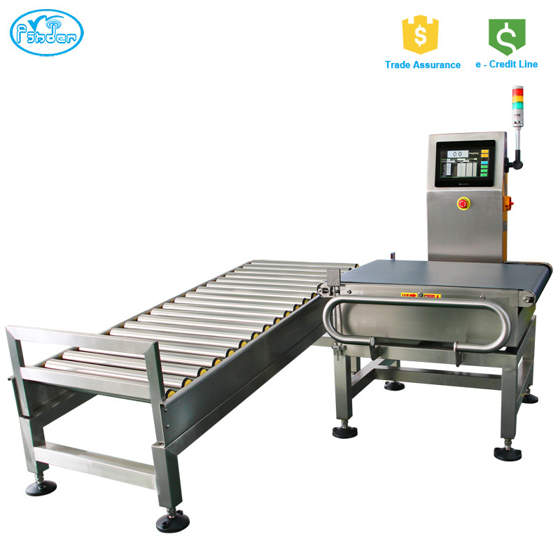 High Performance Weight Checking Machine / Auto Conveyor Belt Checkweigher