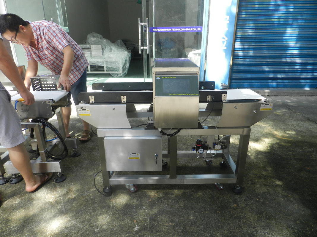 304 Stainless Steel Conveyor Weight Checker With 8 Inch Full Touch Screen