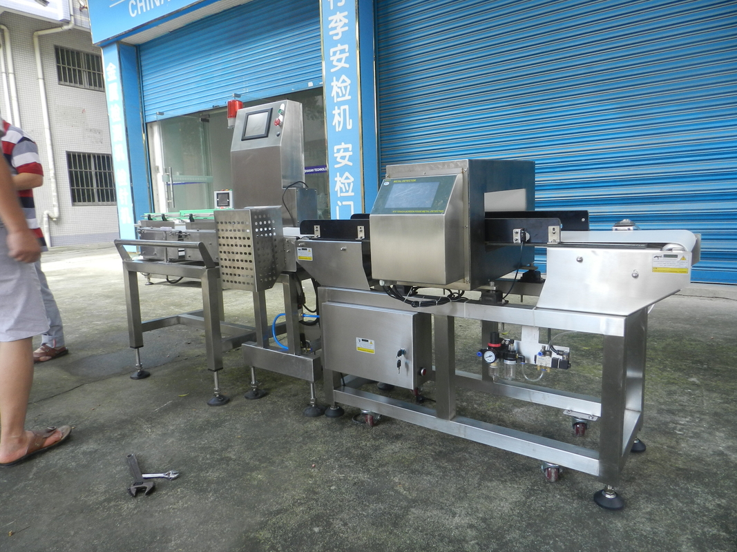 LCD Display Conveyor Weight Checker Dynamic Digital Signal Processing High Accuracy For Furits