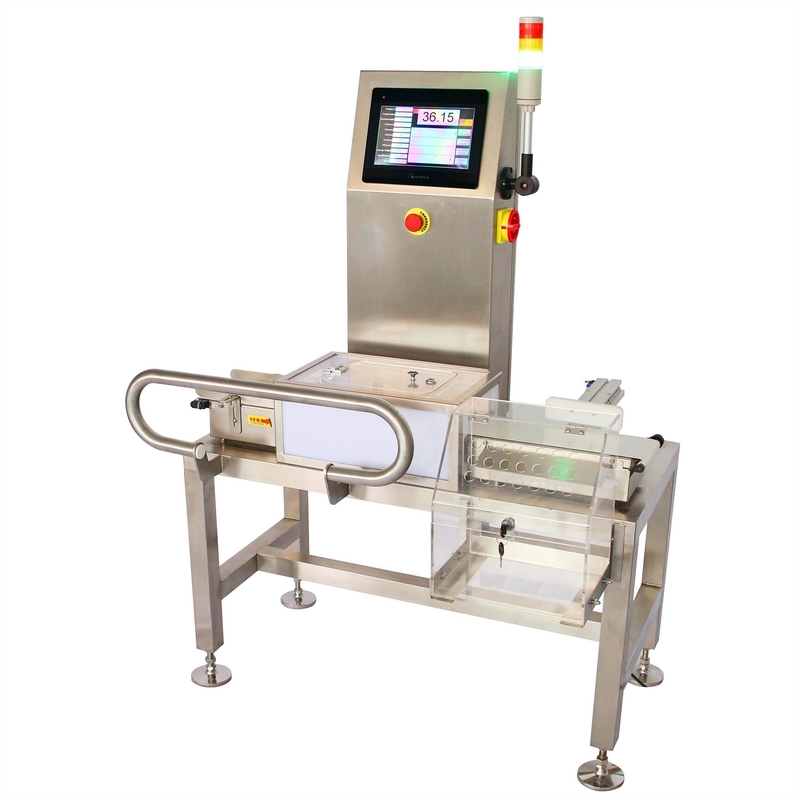 Food And Pharma Industries Automatic Checkweigher Accurate Weighing
