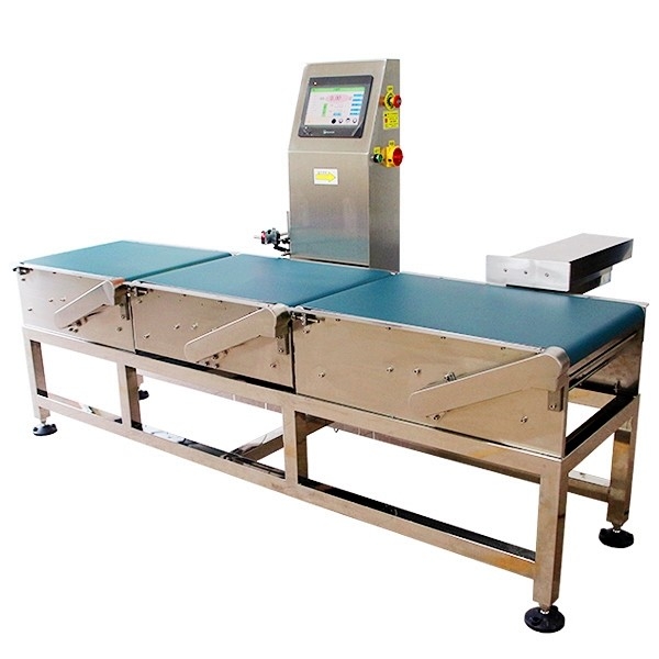 220V / 50HZ In Motion Checkweighers , Conveyor Weigher For Coffee Meat Flour Rice