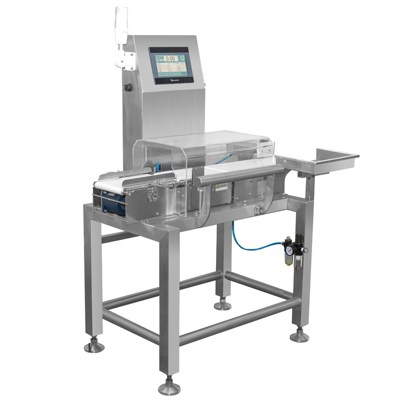 Customized Checkweigher Throughout 100-700PCS/min High-Speed Weighing for Consistency