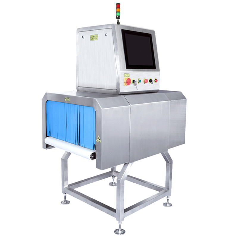 Touch Screen Operation Food X Ray Machines For Food Inspection  For Aluminum Foil Pouches