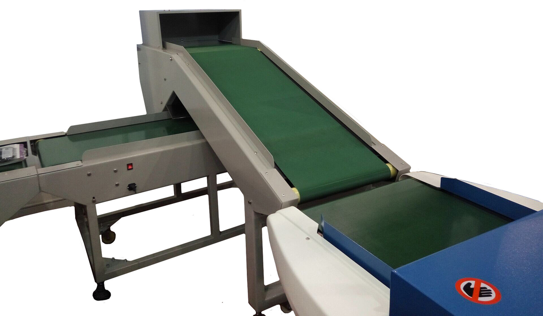 2 Head Belt Conveyor Flip Needle Detector Double Probe Metal Detection