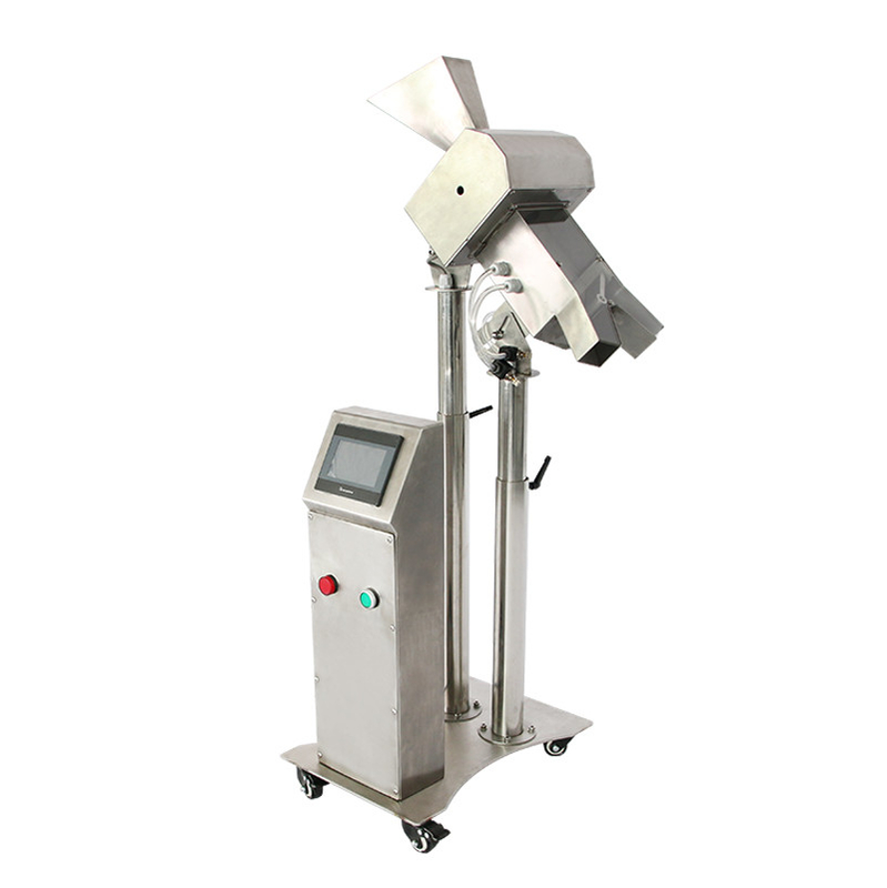 SUS316 Material Pill Pharma Metal Detector FDA Standard 0.3mm Ferrous Sensitivity