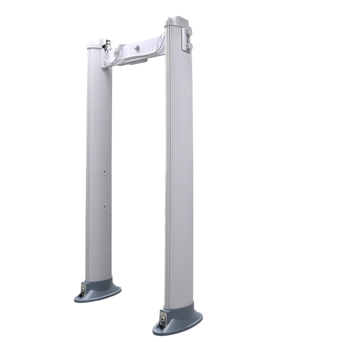 33 Zone Walk Through Metal Detector Gate Column Shape With 355 Levels Sensitivity