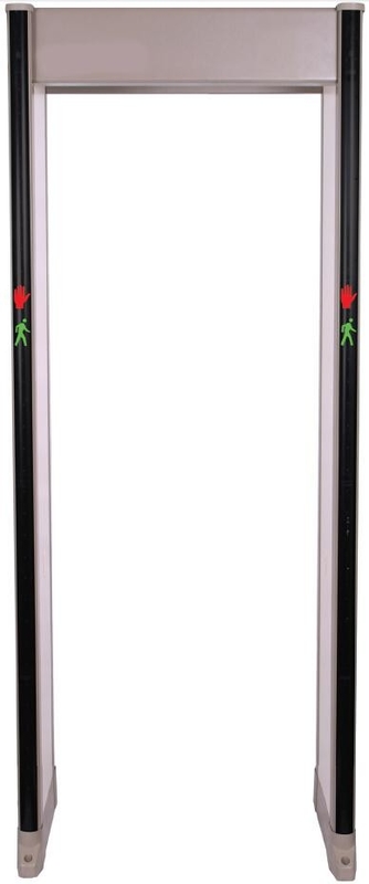 Pinpoint Multi Zone Walk Through Metal Detector Door Frame Plastic Materials