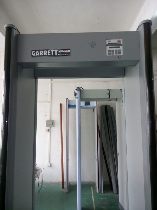 Pinpoint Multi Zone Walk Through Metal Detector Door Frame Plastic Materials