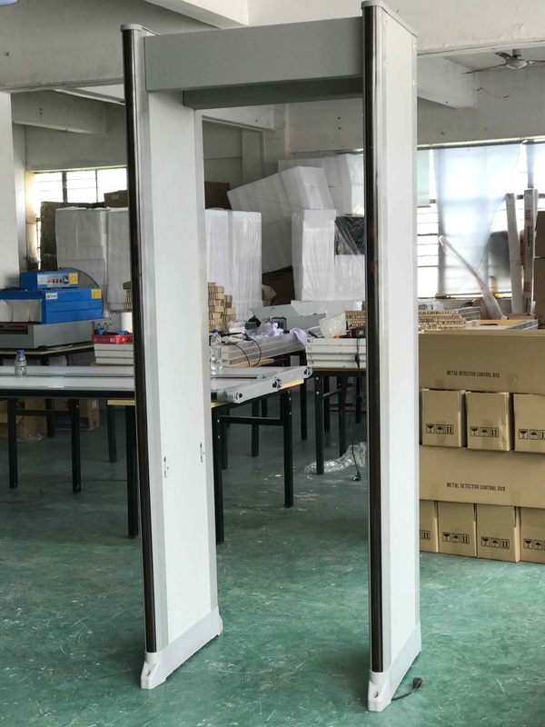 Pinpoint Multi Zone Walk Through Metal Detector Door Frame Plastic Materials