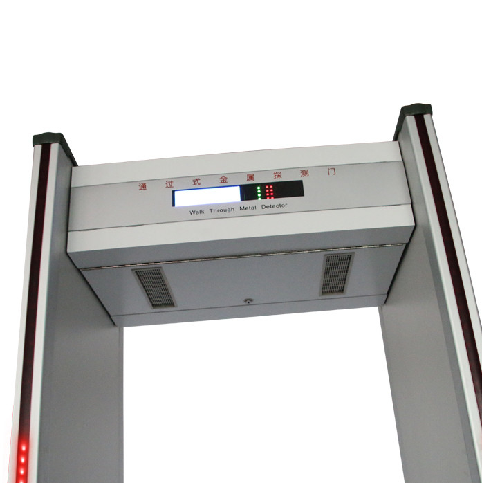 Waterproof Walk Through Metal Detector 6 Zone For Security Inspection