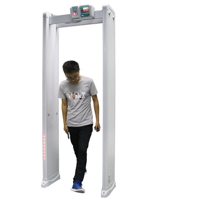 Public Security Walk Through Metal Detector Door Frame Sensitivity Adjustable