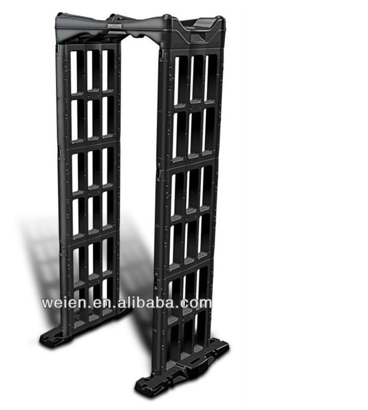 Portable Multi Zone Metal Detector Walk Through For Public Security