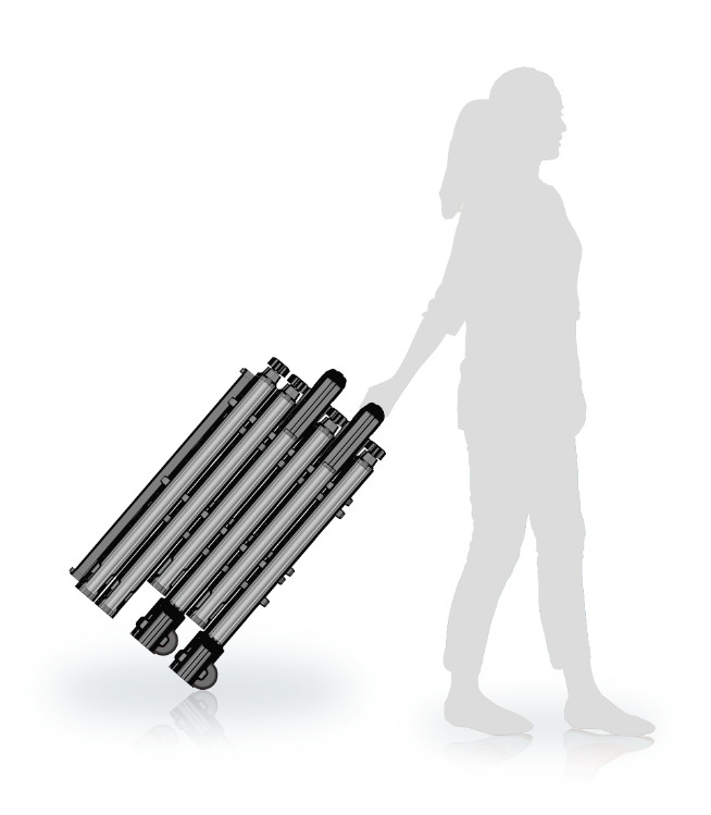 Waterproof Door Frame Portable Metal Detector Walk Through With Adjustable Detecting Zone