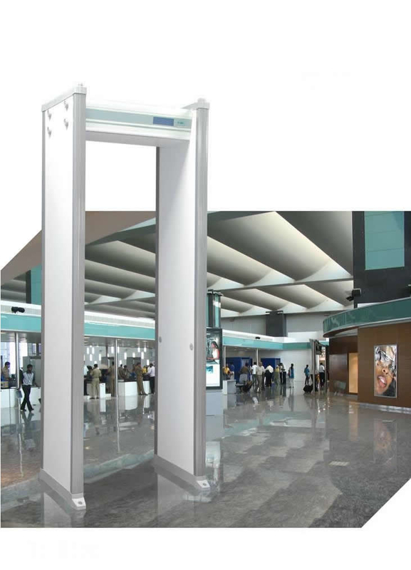 WalkThrough Checkpoint MultiZone Metal Detector Security Gates High Discrimination