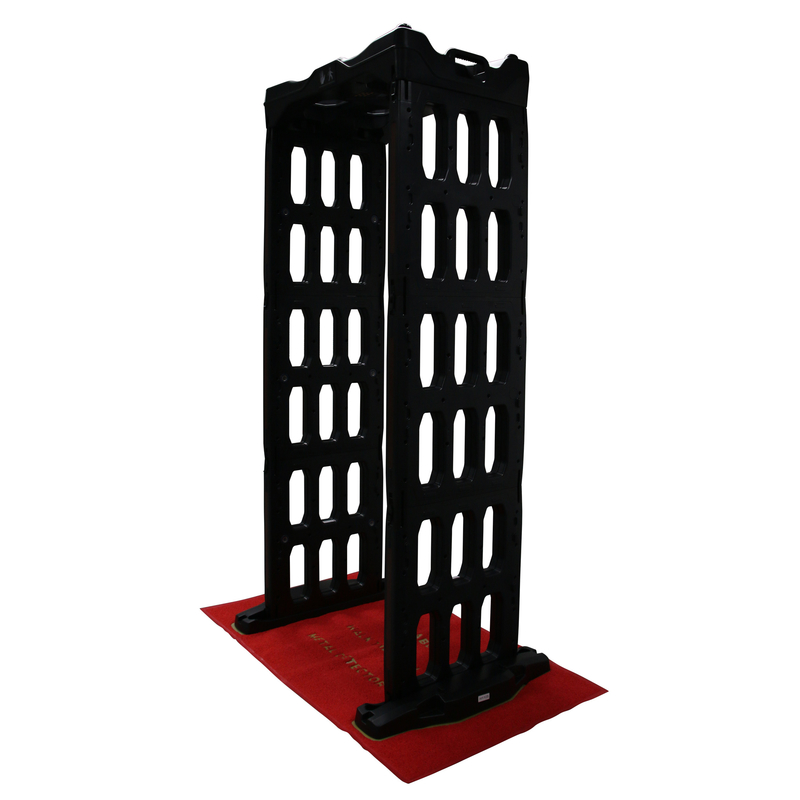 LED Display Walk Through X Ray Machine , Multi Zones Dfmd Metal Detector Security Body Search